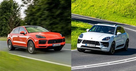 macan porsche vs cayenne.